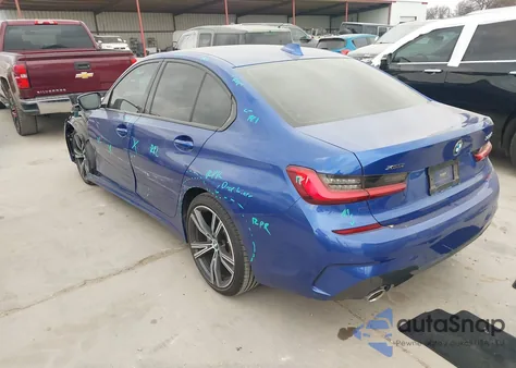 2020 BMW 330I xDrive from USA, damaged, VIN WBA5R7C03LFJ27551